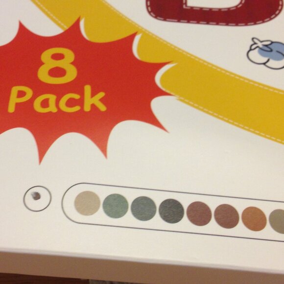 100% cotton baby bibs, pack of 8 new bibs, multiple colors - Picture 5 of 11